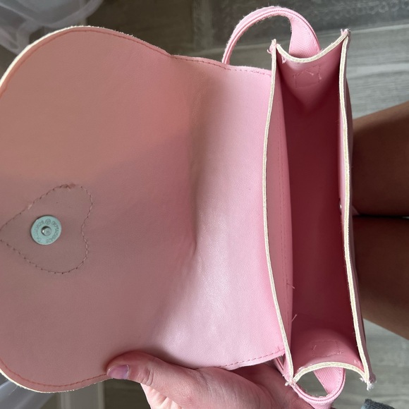Pink Heart Crossbody Purse - Picture 6 of 6